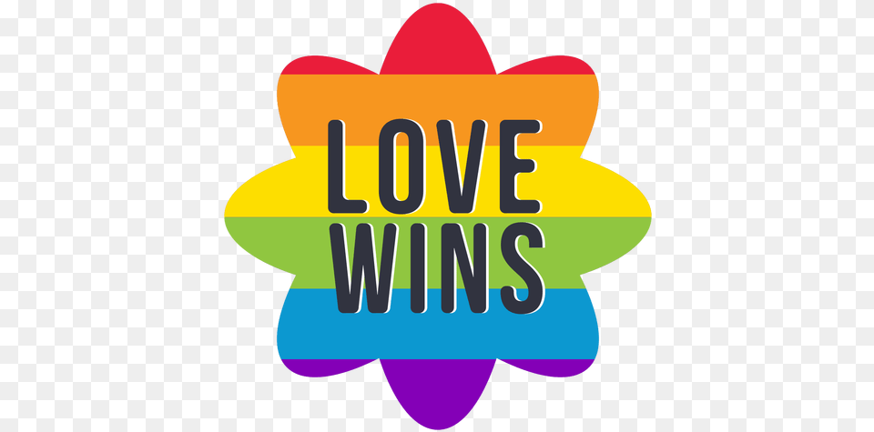Love Wins Rainbow Lgbt Sticker U0026 Svg Love Is Love Logo Free Transparent Png