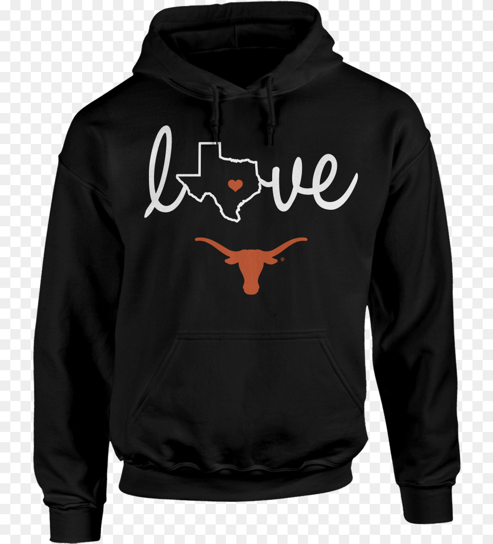 Love With State Outline, Clothing, Hood, Hoodie, Knitwear Free Transparent Png