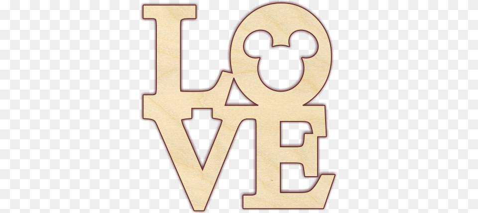Love Wood Clipart Mickey Mouse Scroll Saw Pattern, Number, Symbol, Text, Alphabet Png