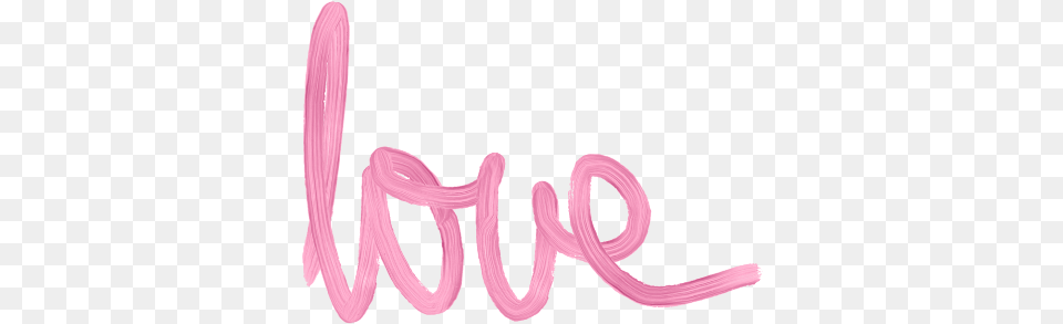 Love Word Pink Paint Painting Loove Amour Art Pink Love Word Art, Knot, Smoke Pipe Png Image