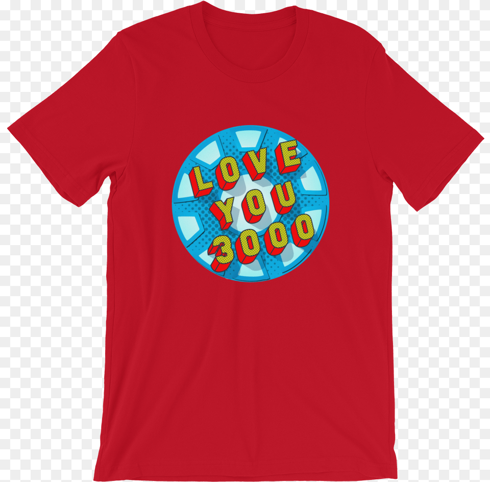 Love You 3000 Tony Stark Unisex Tee U2014 Logan Arch Shirts For School Counselors, Clothing, T-shirt, Shirt Free Png Download