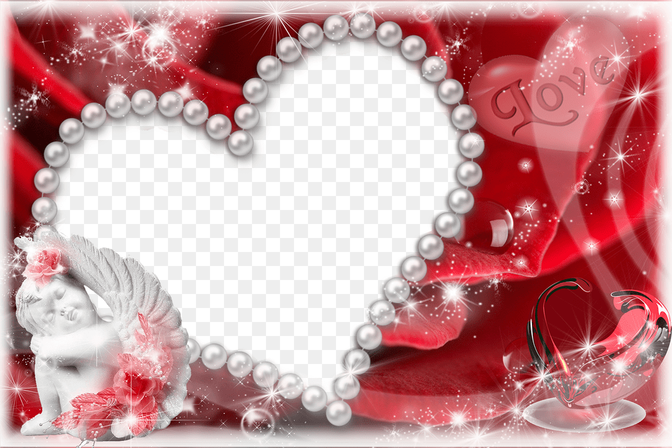 Love You Frame Heart, Accessories, Wedding, Person, Woman Png Image