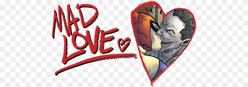 Love You Harley Quinn, Heart, Book, Publication, Person Free Png Download