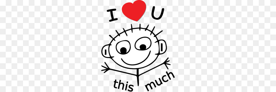 Love You This Much Clipart, Face, Head, Person, Animal Free Transparent Png