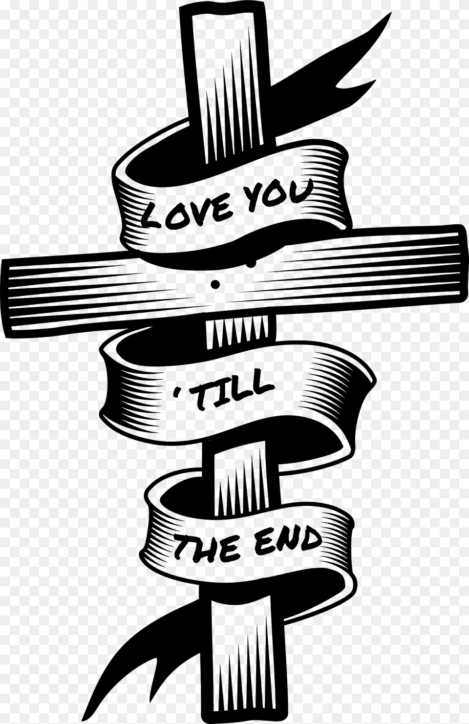 Love You Till The End Clipart, Coil, Spiral Free Png