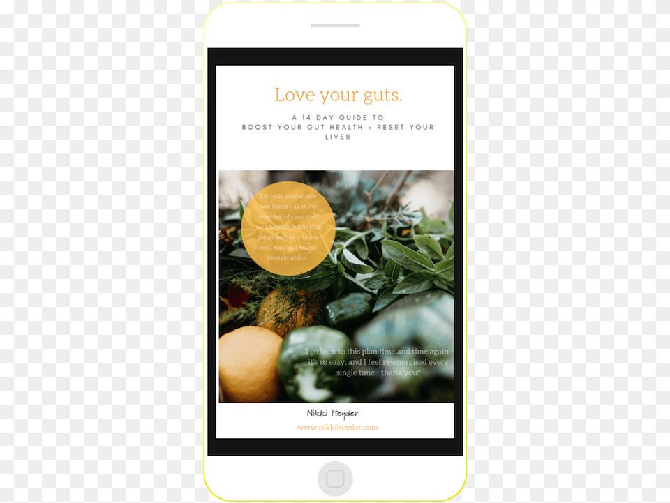 Love Your Guts Ebook Smartphone, Advertisement, Poster, Herbal, Herbs Png