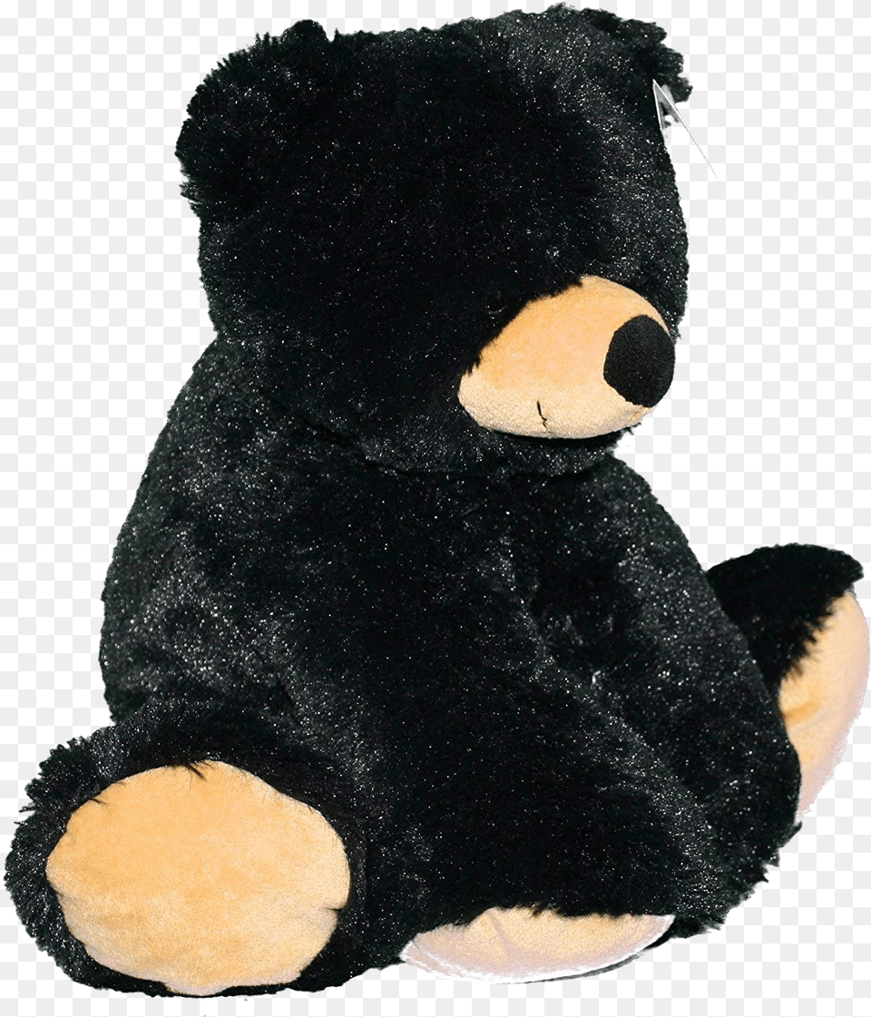 Loveable Black Bear Plush Toy Wishpets Plush Toy, Teddy Bear, Animal, Mammal, Wildlife Free Png Download