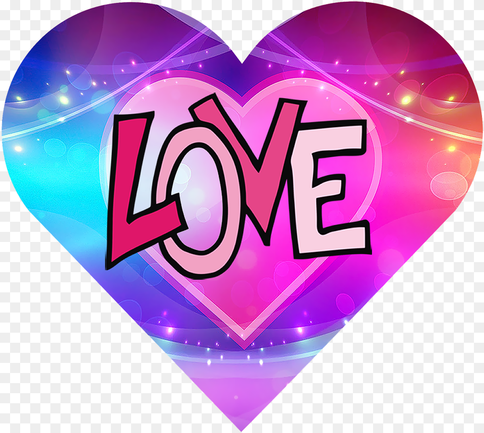 Loveabstractthe Heart Ofheartlove Heartromanceheart Plaatje Van Een Hartje, Purple Free Png