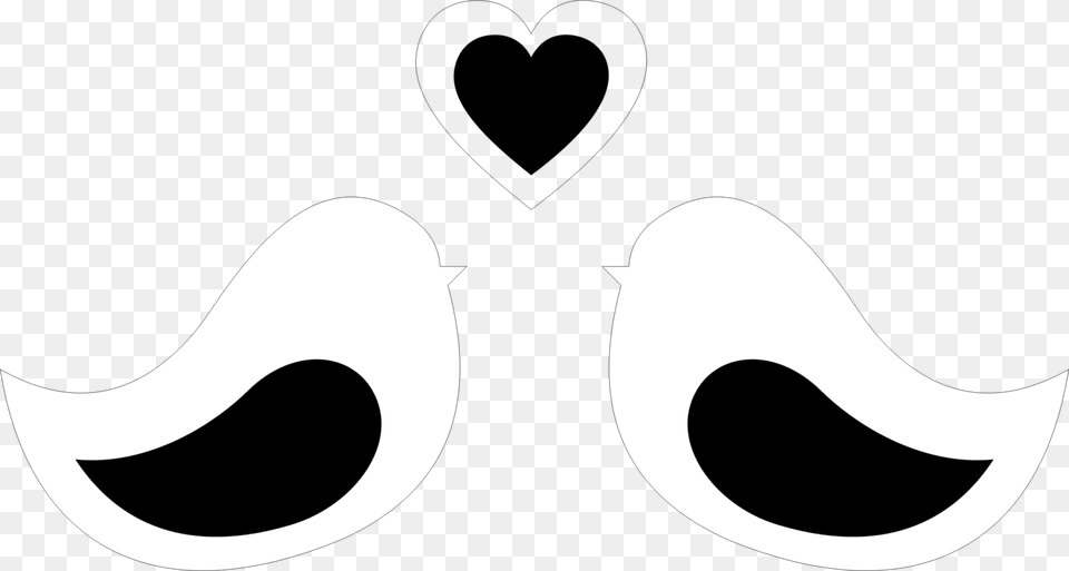 Lovebird Black And White Computer Icons Cygnini, Face, Head, Mustache, Person Png