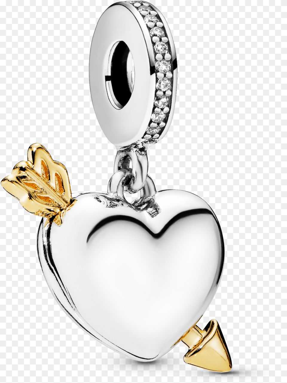 Loved Heart U0026 Arrow Dangle Charm Pandora Hk Heart, Accessories, Pendant, Jewelry, Locket Free Png