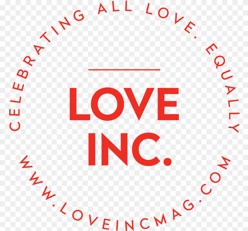 Loveinccirclelogo Red Circle, Text Free Png