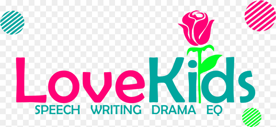 Lovekids Speech And Drama Logo, Flower, Green, Plant, Rose Png