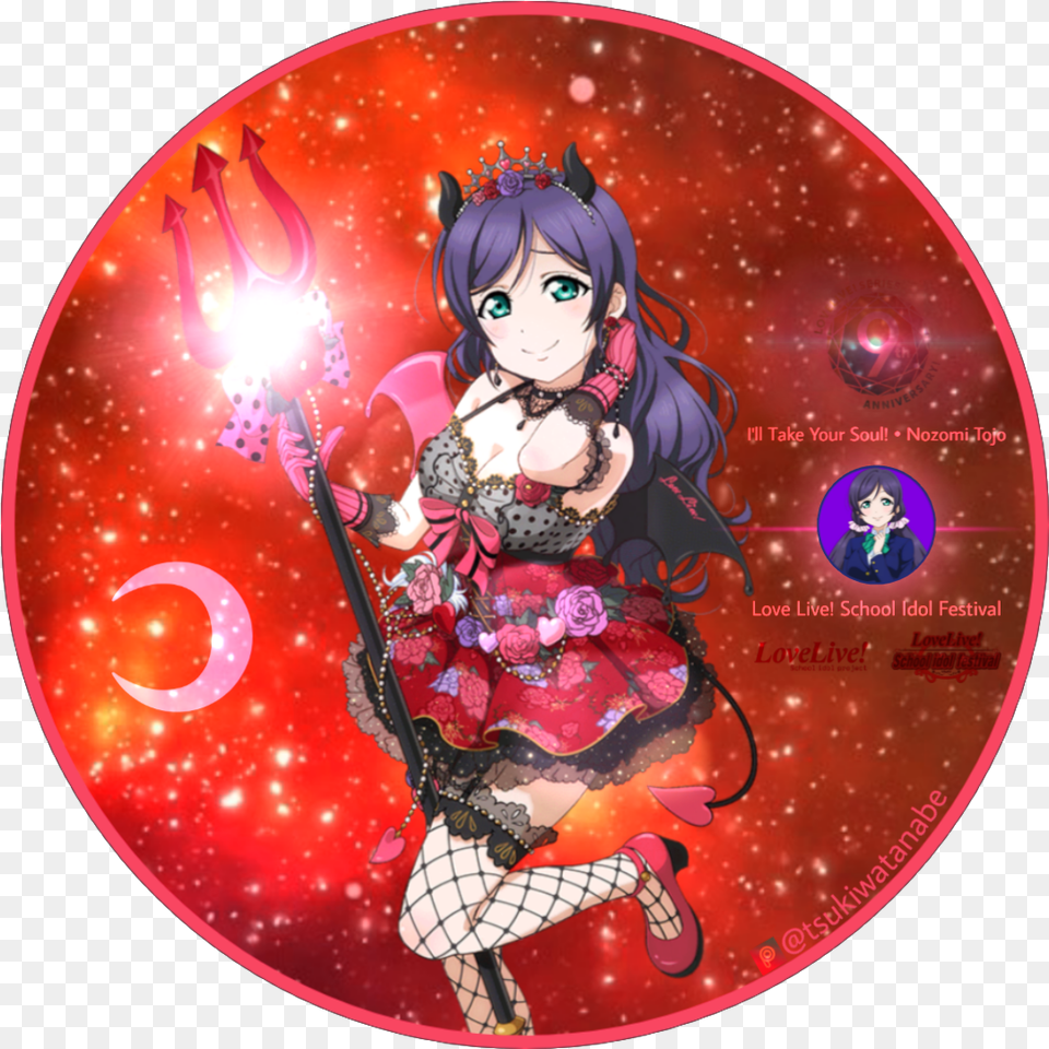 Loveliveedit Nozomitojo I Made Image By Tsuki Watanabe Nozomi Tojo, Adult, Publication, Person, Female Png