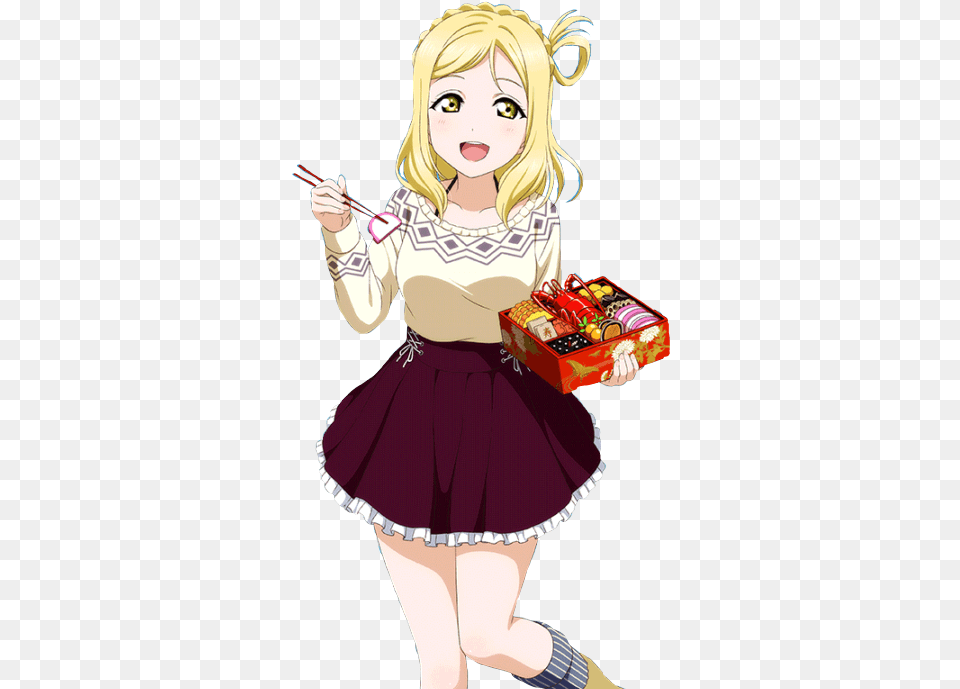 Lovelivesunshine Lovelive Mari Ohara Sticker By Eden For Women, Book, Comics, Publication, Adult Free Png