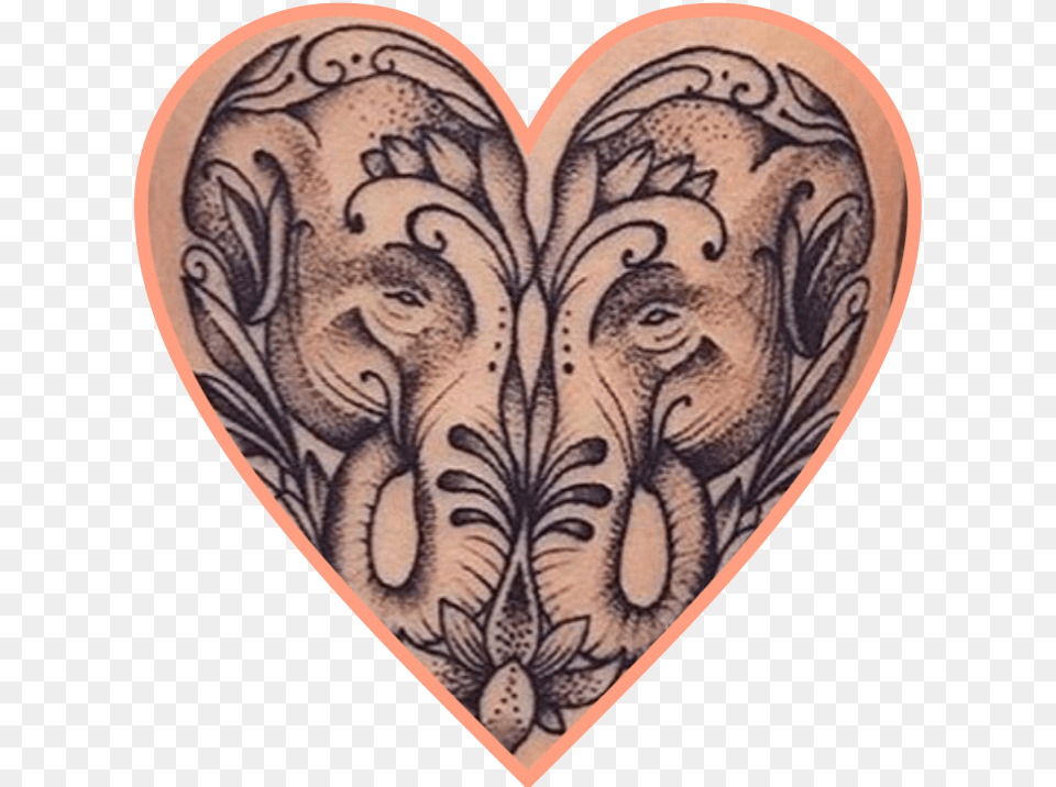 Lovely Freetoedit Gemini Tattoo, Person, Skin, Heart Free Png