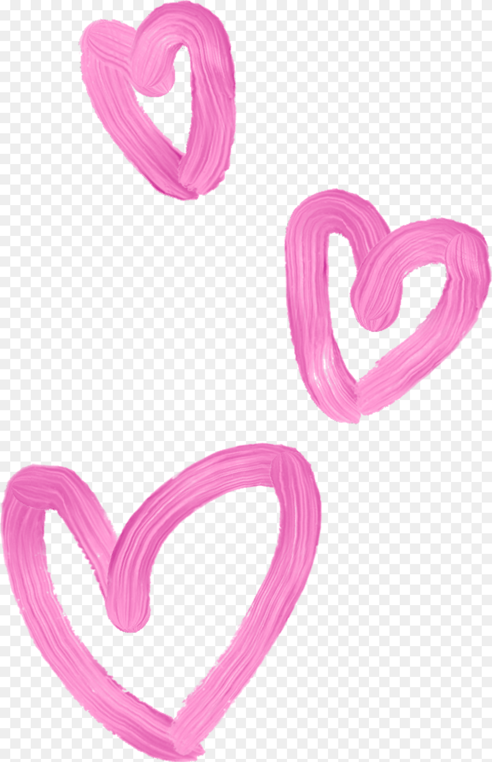 Lovely Girly Hearts Corazones Tiara 3d Whatsapp Pink Girly, Heart, Purple Free Transparent Png