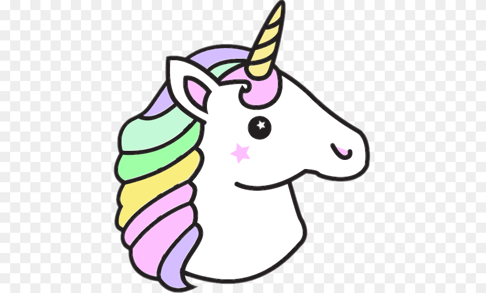 Lovely Nice Magic Unicorn Unicornio Happy, Animal, Baby, Mammal, Person Free Png