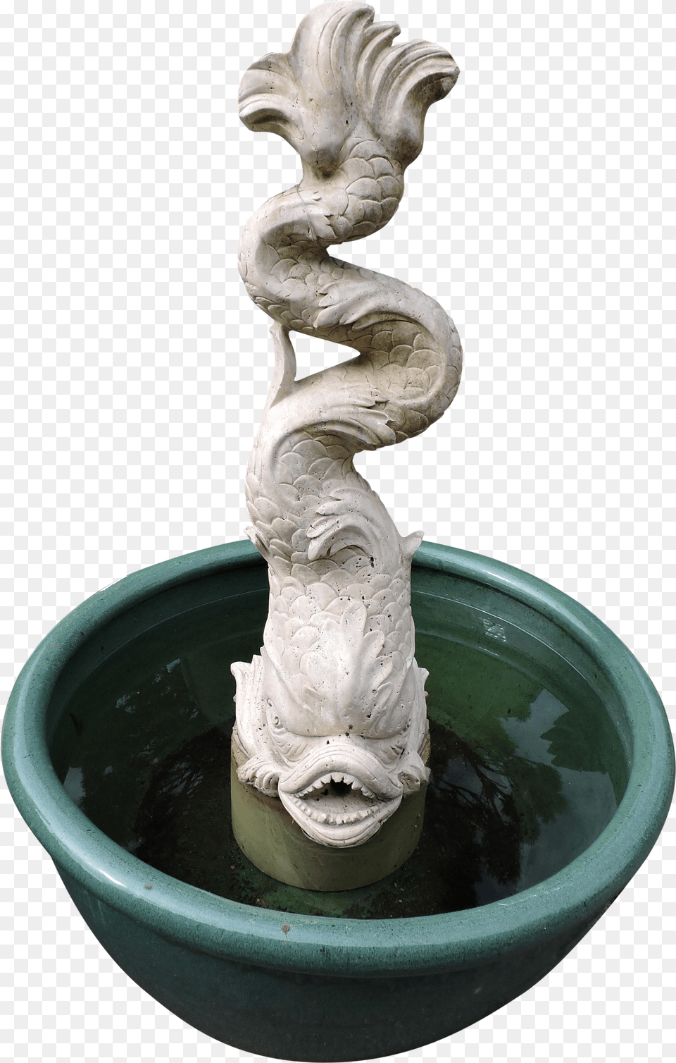 Lovely Travertine Marble Sea Serpent Water Fountain Fountain Free Transparent Png