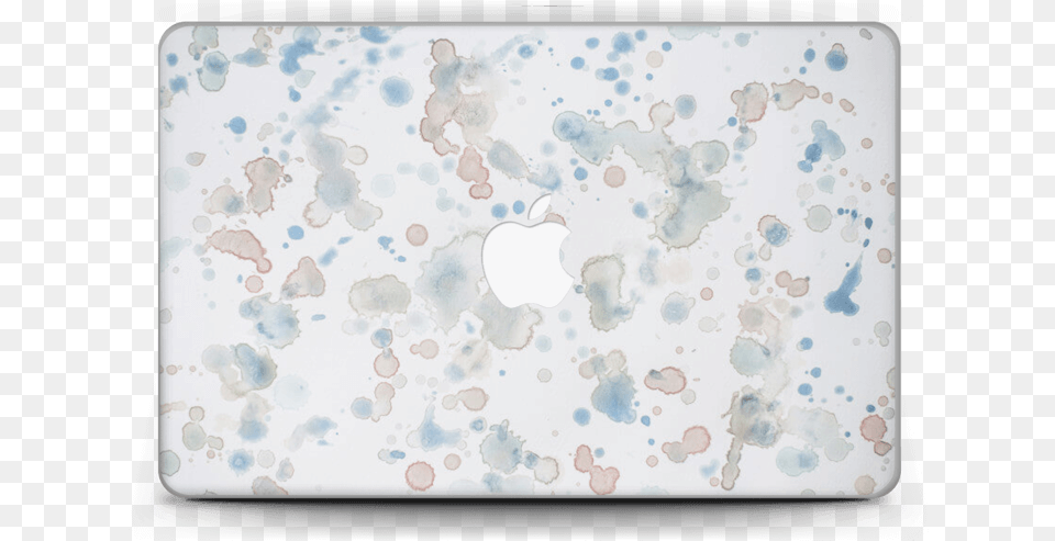 Lovely Watercolor Splash Skin For Your Laptop Tablet Computer, Stain, White Board, Paper Png