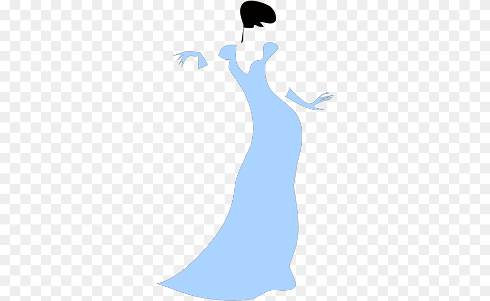 Lovely Woman In A Blue Dress Icons Devastating Divas Of Delta Sigma Theta, Fashion, Clothing, Gown, Formal Wear Png