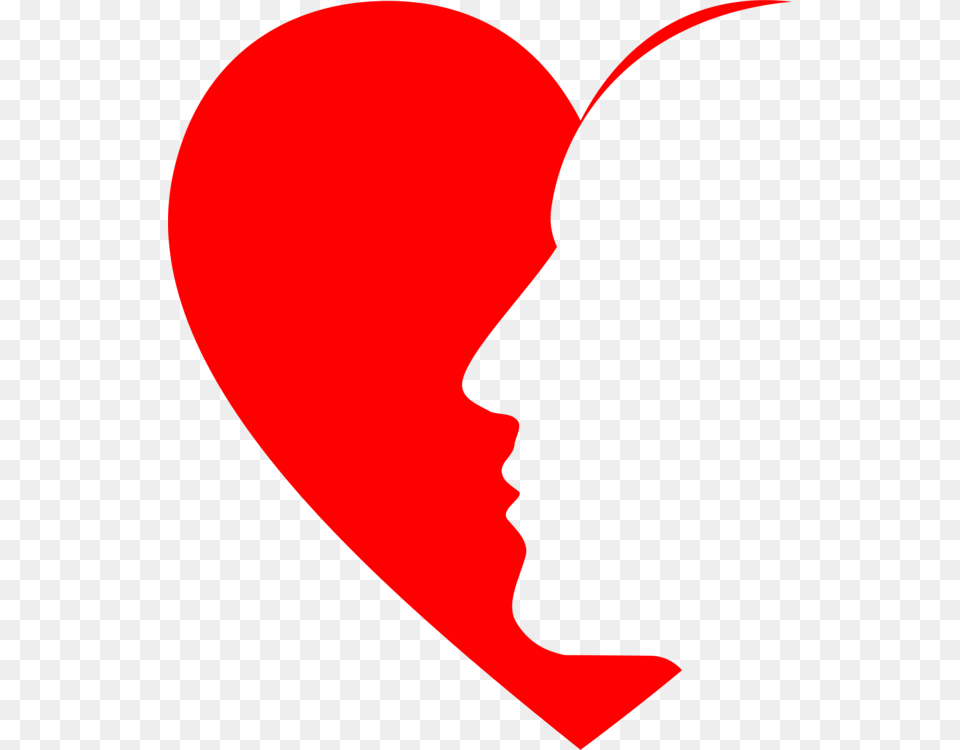 Loveorganarea Head Heart Clipart, Person, Silhouette Png