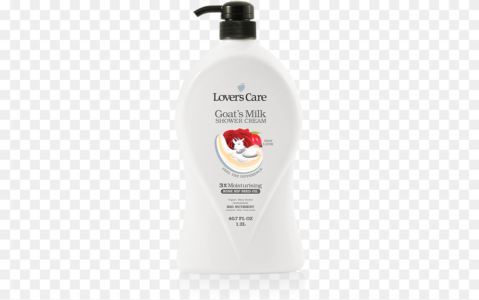 Lovers Care Body Wash Goat Milk, Bottle, Lotion, Shaker Png