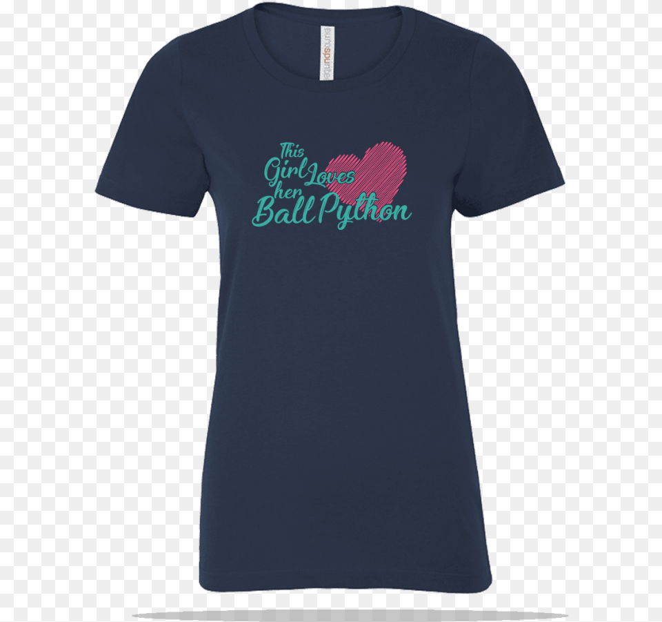 Loves Ball Python Ladies Tee Active Shirt, Clothing, T-shirt Free Png Download