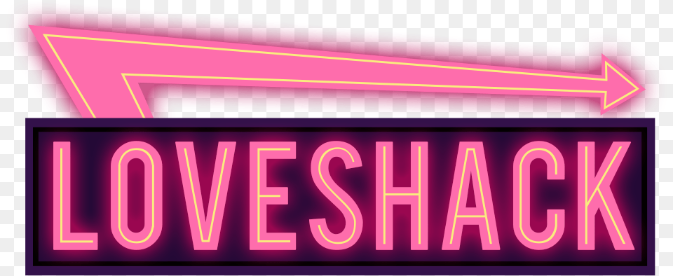 Loveshack Love Shack, Light, Neon, Purple, Scoreboard Png Image