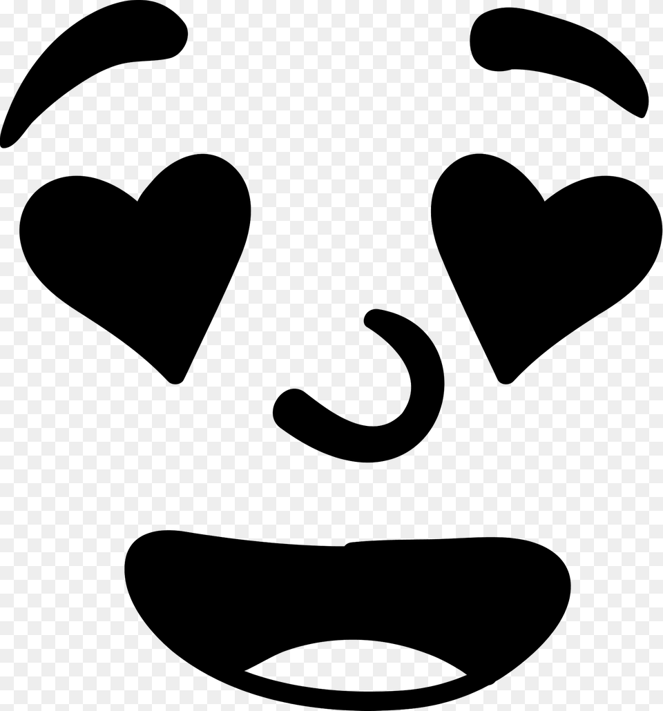 Loving Grin Clipart, Stencil, Smoke Pipe Free Png Download
