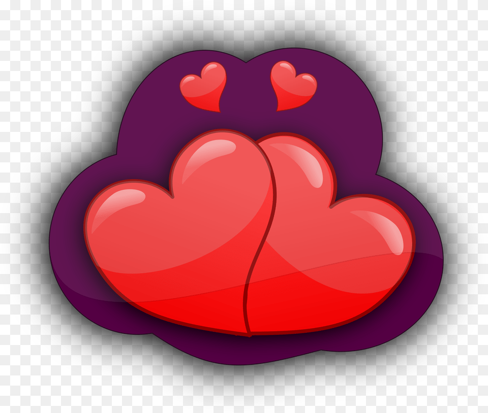 Loving Hearts Big Image 2 Heart Logos Free Png