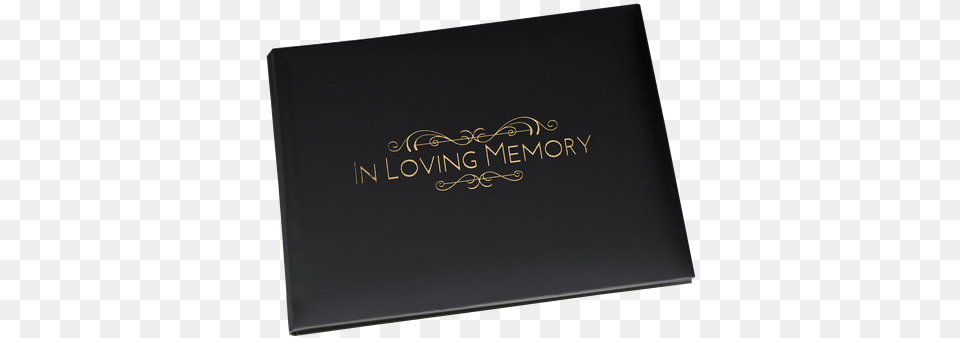 Loving Memory Condolence Book Paper, Blackboard, Text Png