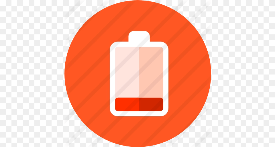 Low Battery Circle, Bottle, Food, Ketchup Free Png Download
