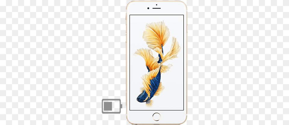 Low Battery Fix Refurbished Iphone 6pl 128gb Gold, Electronics, Mobile Phone, Phone, Animal Png