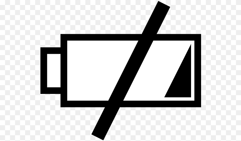 Low Battery Icon, Cross, Symbol, Text Png