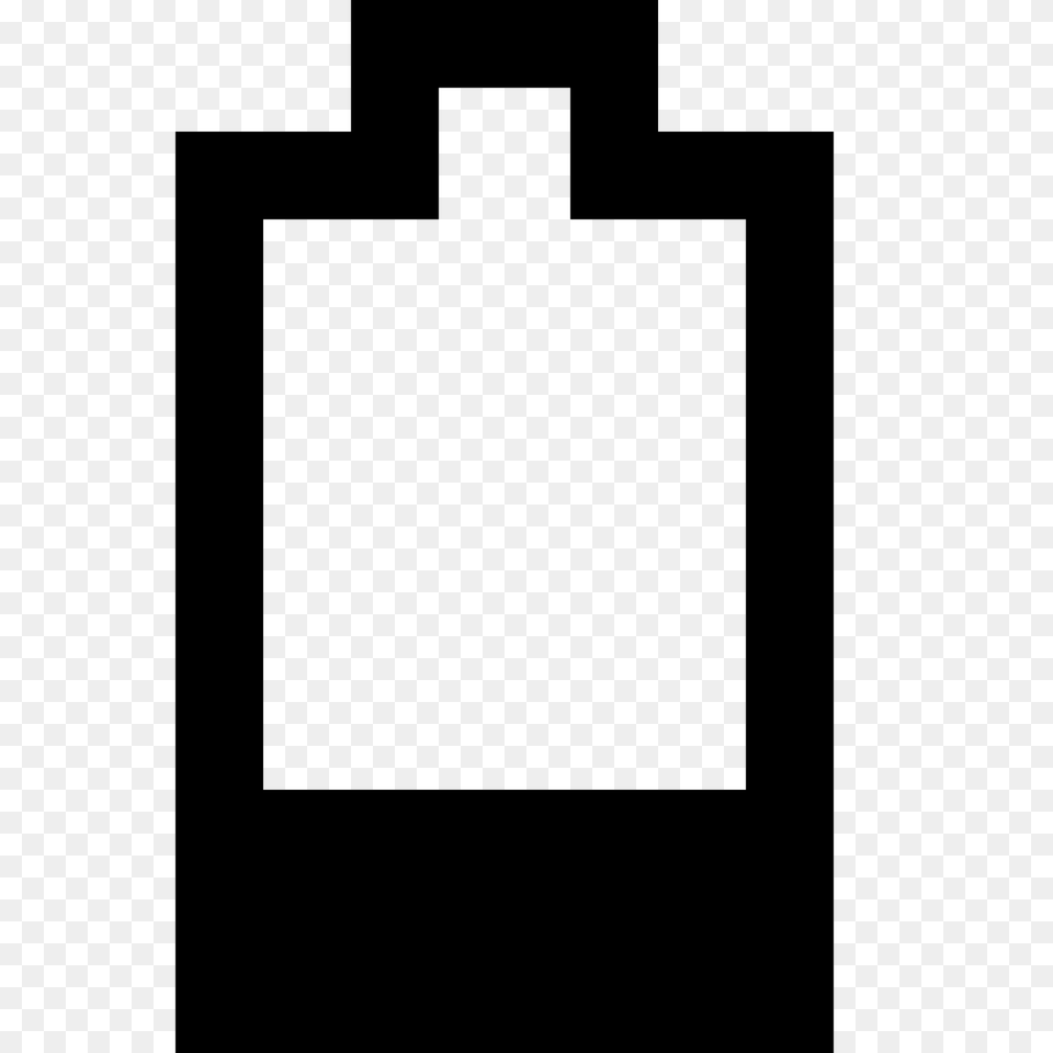 Low Battery Icon, Gray Free Png Download