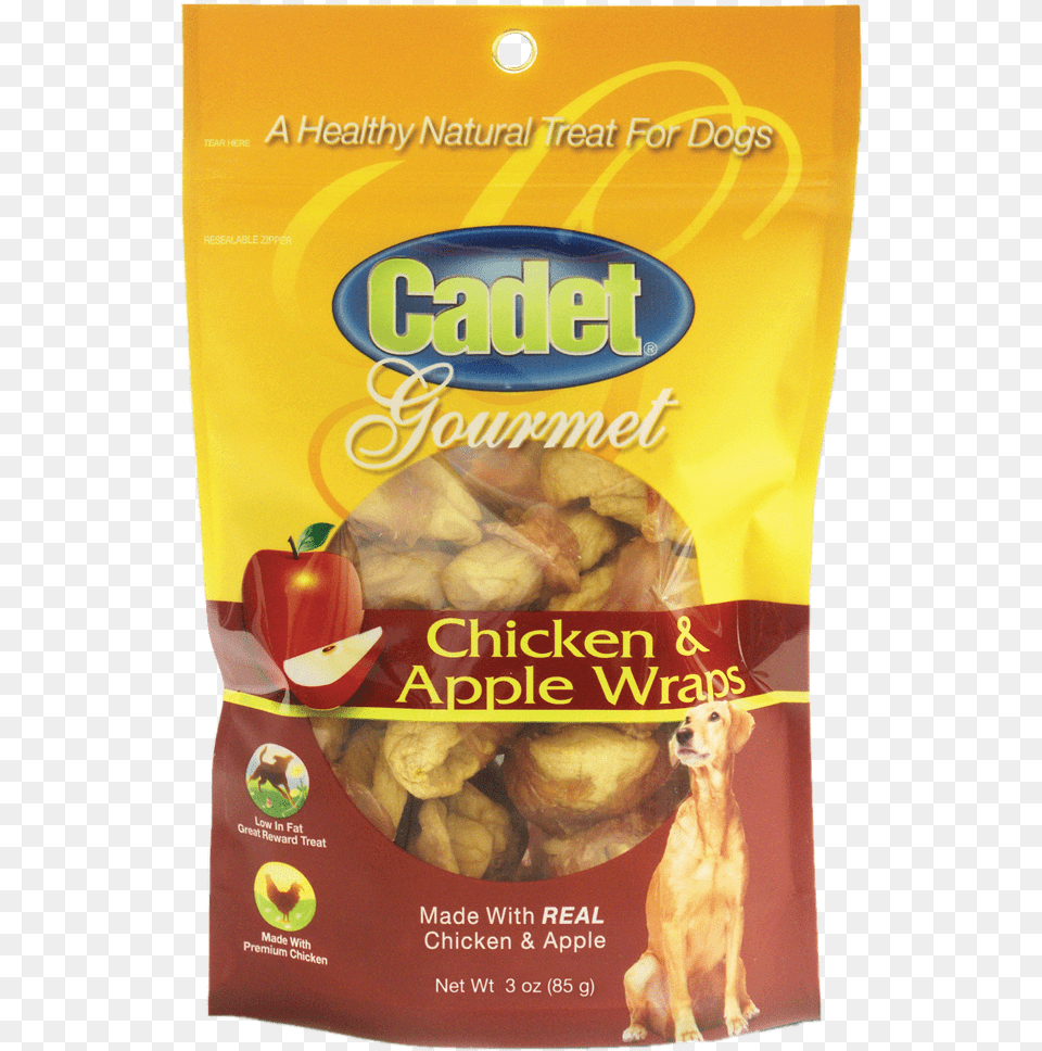 Low Fat Dog Treats Chicken And Apple Dog Treats Sweet Cadet 3 Oz Chicken Apple Wraps Dog, Food, Snack, Animal, Canine Png