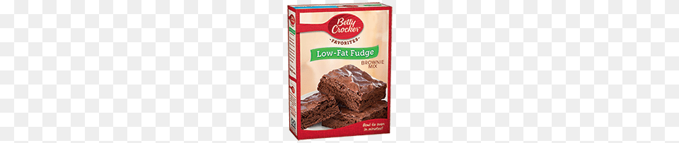 Low Fat Fudge Brownie Mix, Chocolate, Cookie, Dessert, Food Free Png