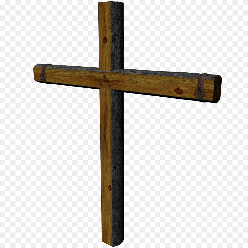 Low Poly High Quality Realistic Looking Cross, Symbol, Crucifix Png