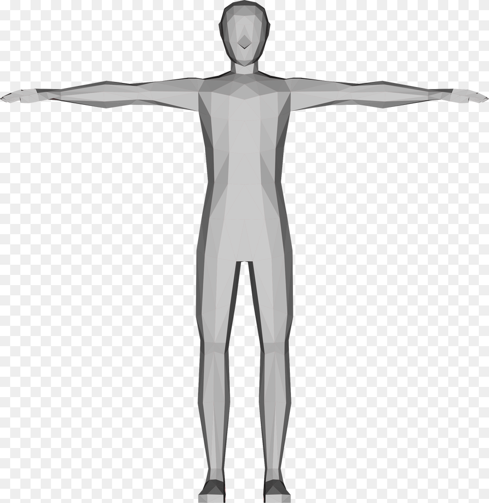 Low Poly Human Body Model, Cross, Symbol, Dancing, Leisure Activities Free Transparent Png