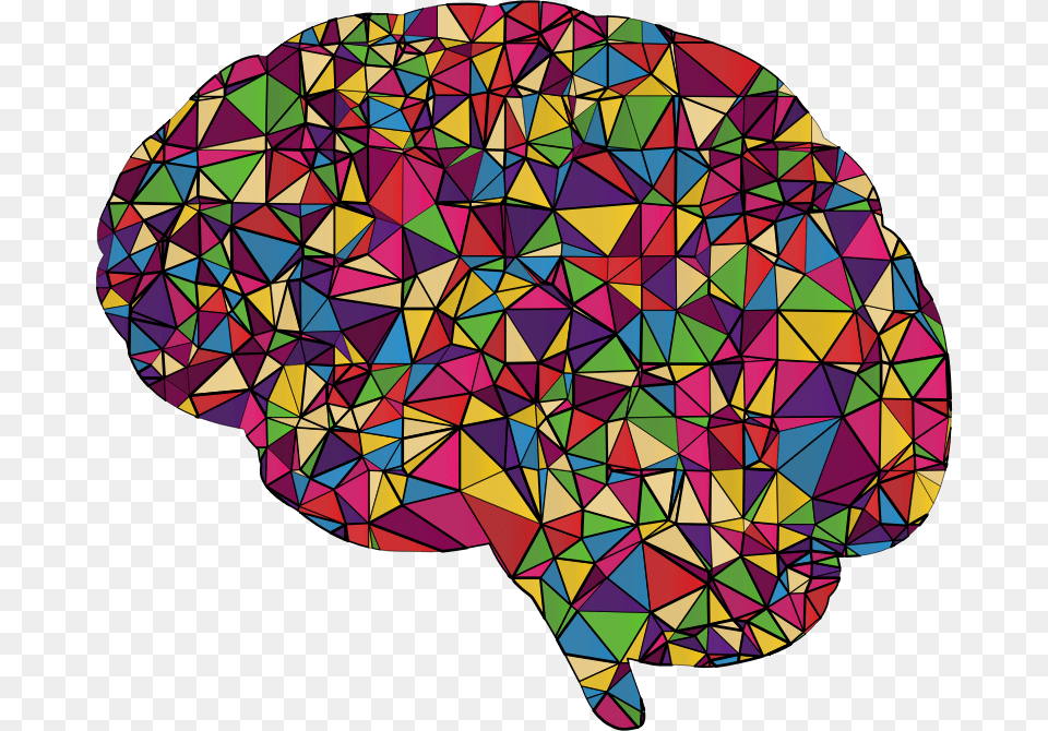 Low Poly Human Brain Thank You Brain, Art, Pattern, Graphics Free Transparent Png