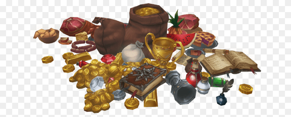 Low Poly Loot, Treasure, Cup Free Png Download