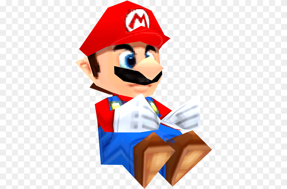 Low Poly Mario Transparent, Person, Game, Super Mario Free Png