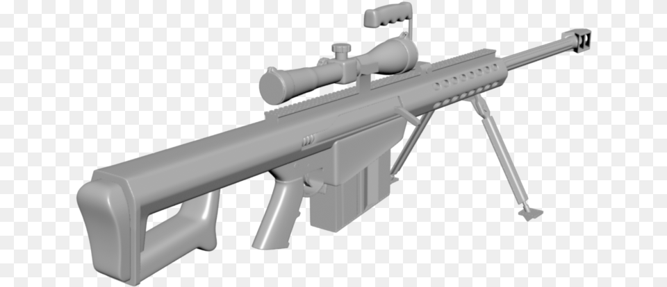 Low Poly Sniper Image Sniper Rifle, Firearm, Gun, Weapon Free Png Download