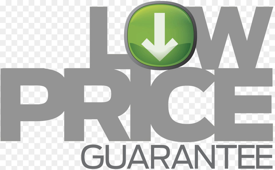 Low Price Guarantee Graphic Design, Logo, Green Png