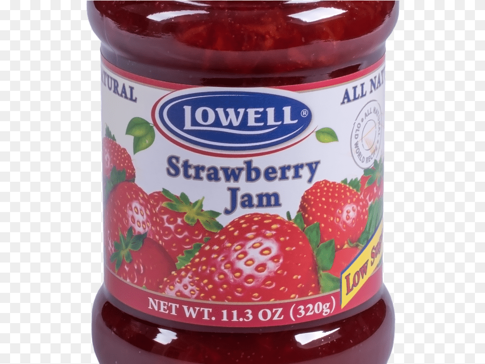 Lowell Strawberry Jam, Food, Ketchup, Fungus, Plant Png Image