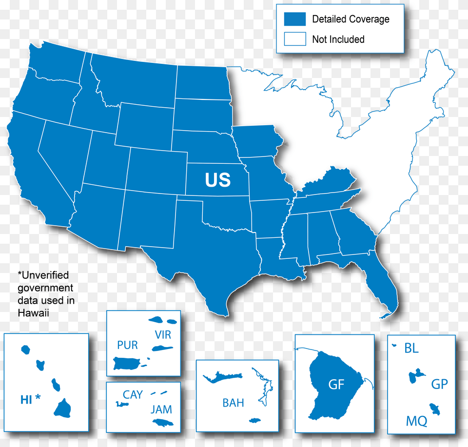 Lower 49 States Ne Map, Chart, Plot, Atlas, Diagram Png