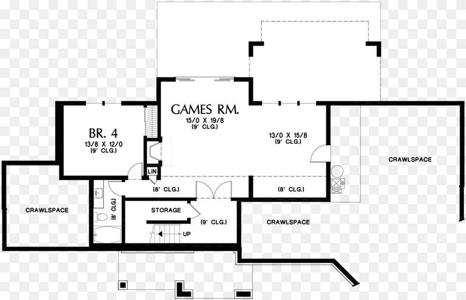 Lower Floor Plan Image For Mascord Haich Beautiful Floor Plan, Diagram, Floor Plan, Chart, Plot Free Transparent Png