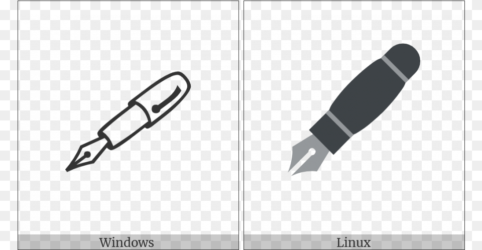 Lower Left Fountain Pen On Various Operating Systems Fountain Pen Png