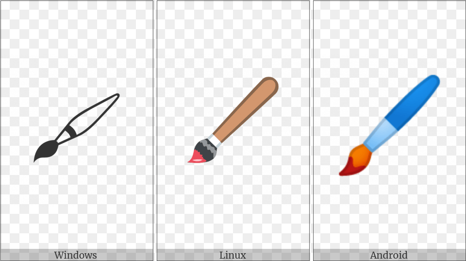 Lower Left Paintbrush On Various Operating Systems Rocket, Brush, Device, Tool Free Png