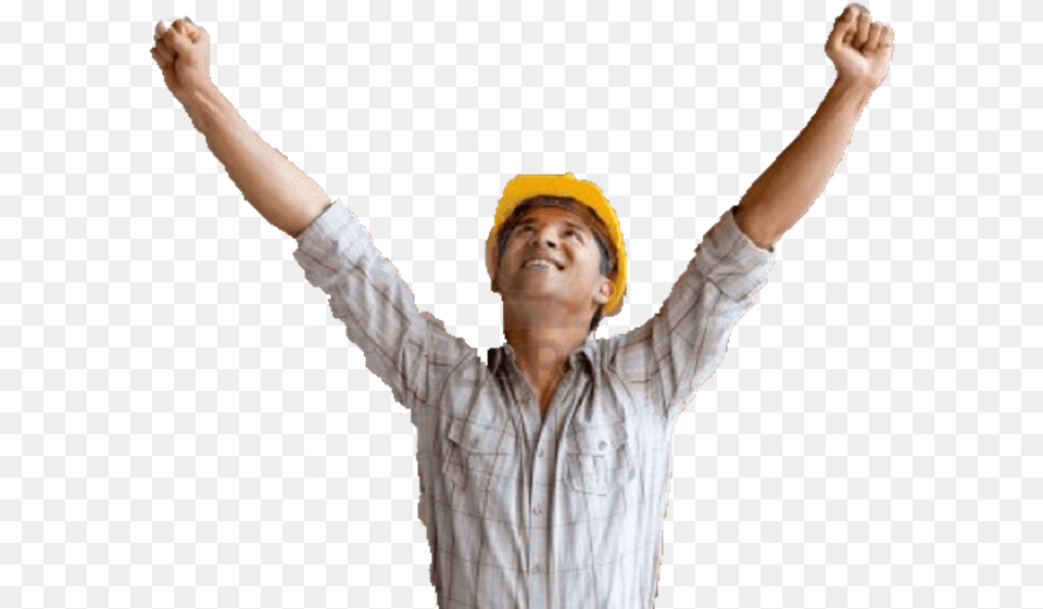 Lower Rates Workers Happy, Adult, Man, Male, Helmet Png